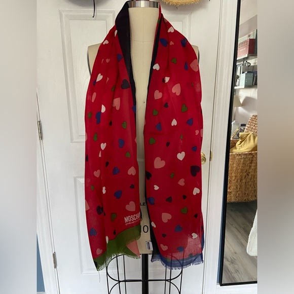 MOSCHINO Long Scarf - Picture 1 of 11